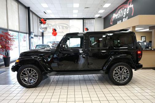 Black Clearcoat 2024 Jeep Wrangler 4xe High Altitude