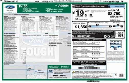 2022 Ford F-150 Platinum