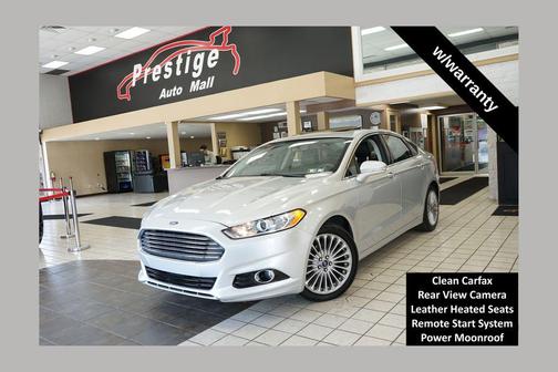 Ingot Silver 2016 Ford Fusion Titanium