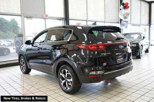 Black Cherry Pearl 2020 Kia Sportage LX