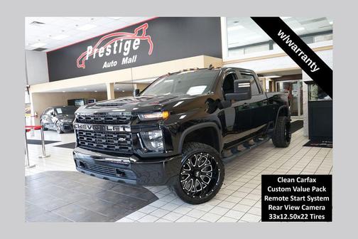 Black 2020 Chevrolet Silverado 2500 Custom