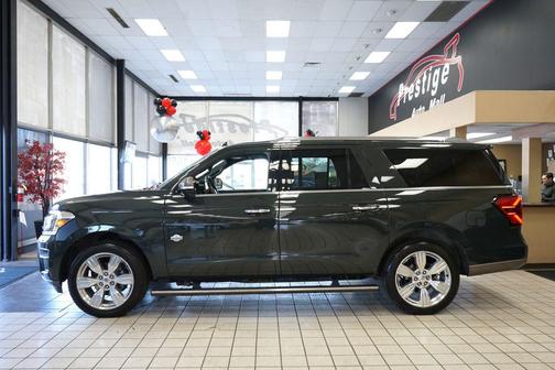 Forged Green Metallic 2022 Ford Expedition Max King Ranch