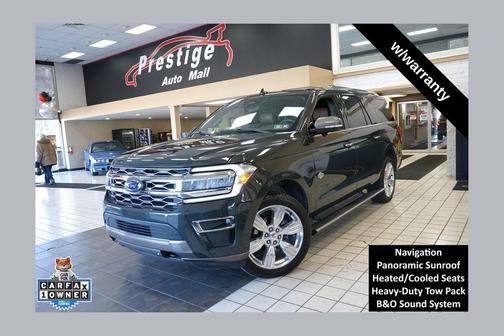 Forged Green Metallic 2022 Ford Expedition Max King Ranch