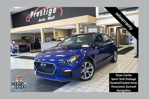 Intense Blue Metallic 2019 Hyundai Elantra GT Base