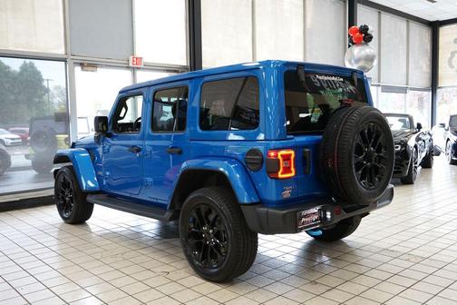 Hydro Blue Pearlcoat 2023 Jeep Wrangler 4xe Sahara