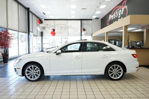 Ibis White 2019 Audi A4 2.0T Premium
