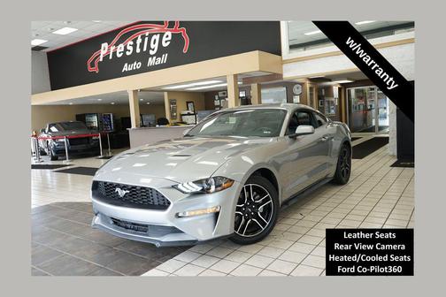 Iconic Silver Metallic 2021 Ford Mustang EcoBoost Premium