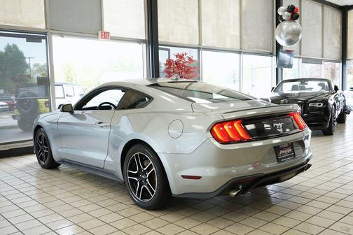 Iconic Silver Metallic 2021 Ford Mustang EcoBoost Premium
