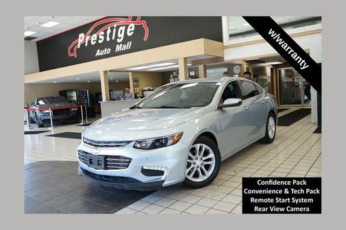 Arctic Blue Metallic 2018 Chevrolet Malibu LT