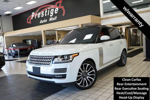 Fuji White 2016 Land Rover Range Rover 5.0L Supercharged Autobiography