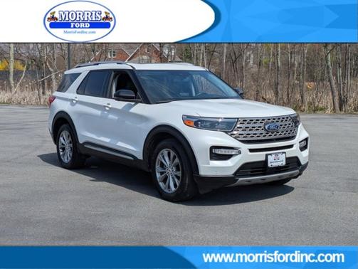 STAR WHITE MET TRI-COAT 2023 Ford Explorer LIMITED