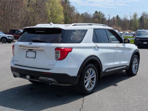 STAR WHITE MET TRI-COAT 2023 Ford Explorer LIMITED
