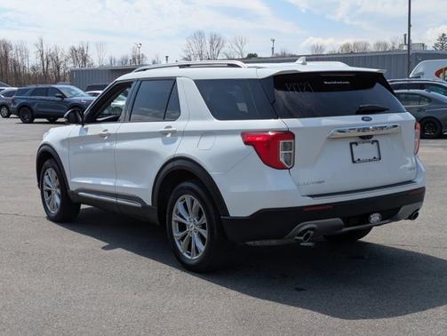 STAR WHITE MET TRI-COAT 2023 Ford Explorer LIMITED