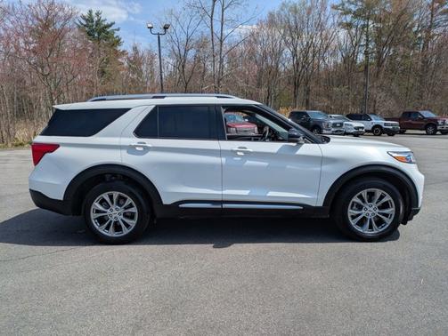 STAR WHITE MET TRI-COAT 2023 Ford Explorer LIMITED