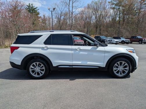 STAR WHITE MET TRI-COAT 2023 Ford Explorer LIMITED