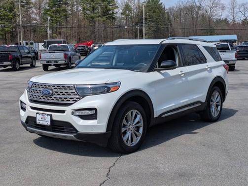STAR WHITE MET TRI-COAT 2023 Ford Explorer LIMITED