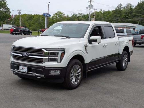 STAR WHITE METALLIC TRICOAT 2024 Ford F-150 KING RANCH