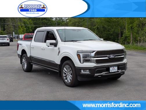 STAR WHITE METALLIC TRICOAT 2024 Ford F-150 KING RANCH