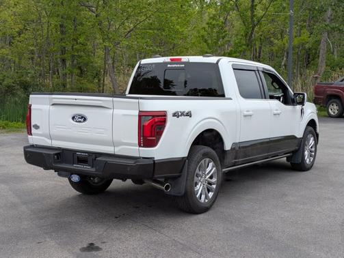 STAR WHITE METALLIC TRICOAT 2024 Ford F-150 KING RANCH