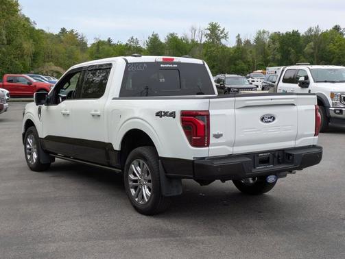STAR WHITE METALLIC TRICOAT 2024 Ford F-150 KING RANCH