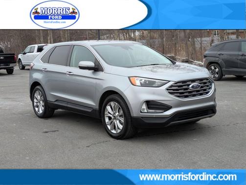 ICONIC SILVER 2024 Ford Edge TITANIUM