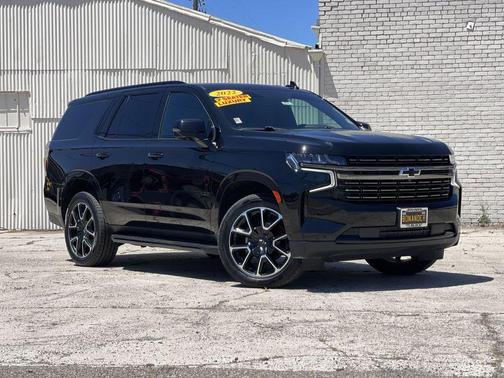 Black 2022 Chevrolet Tahoe 4WD RST
