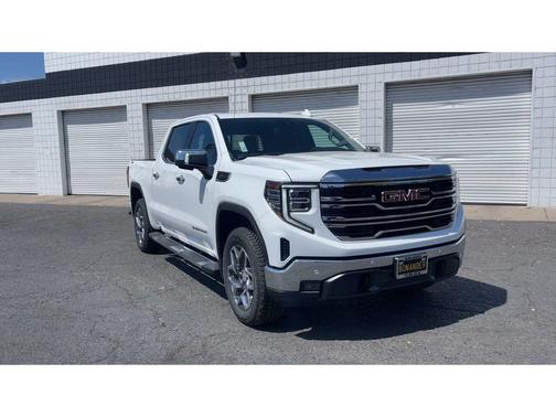Summit White 2026 GMC Sierra 1500 SLT