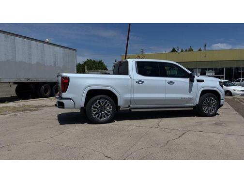 Glacier White Tricoat 2026 GMC Sierra 1500 Denali Ultimate