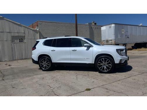 Glacier White Tricoat 2026 GMC Acadia Denali