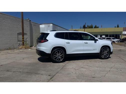 Glacier White Tricoat 2026 GMC Acadia Denali