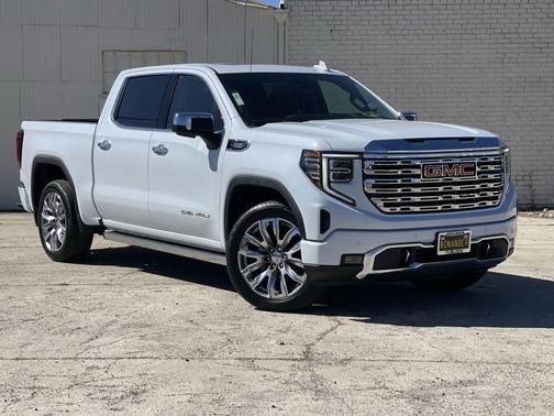 Glacier White Tricoat 2026 GMC Sierra 1500 Denali