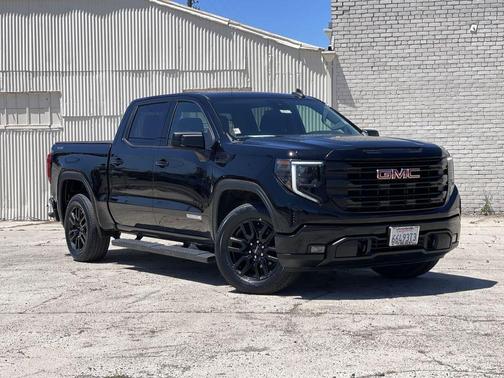 Onyx Black 2022 GMC Sierra 1500 Elevation