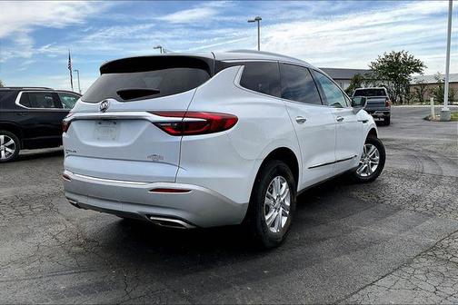 White Frost Tricoat 2021 Buick Enclave AWD Essence