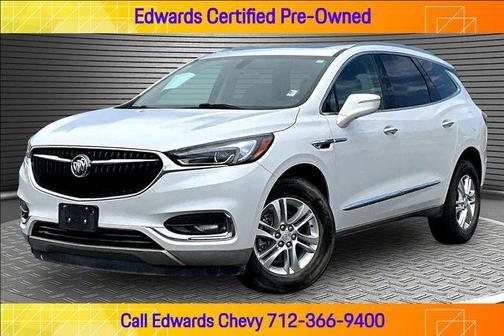 White Frost Tricoat 2021 Buick Enclave AWD Essence