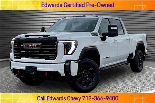 Summit White 2024 GMC Sierra 2500 AT4