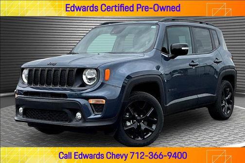 Slate Blue Pearlcoat 2022 Jeep Renegade Altitude