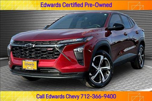 Crimson Metallic 2024 Chevrolet Trax FWD 1RS