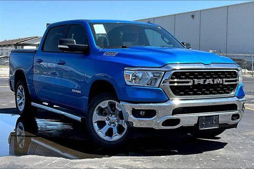 Hydro Blue Pearlcoat 2022 RAM 1500 Big Horn/Lone Star