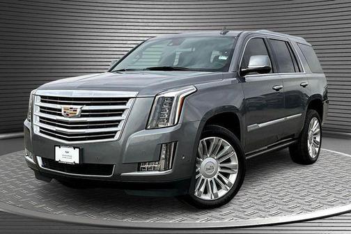 Satin Steel Metallic 2020 Cadillac Escalade Platinum