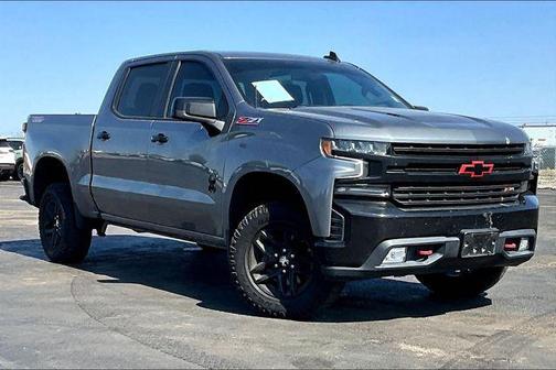 Satin Steel Metallic 2021 Chevrolet Silverado 1500 LT Trail Boss