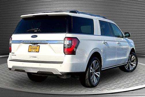 Star White Metallic Tri-Coat 2021 Ford Expedition Max Limited