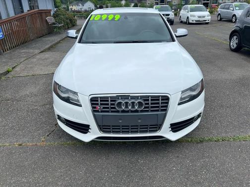 White 2012 Audi S4 3.0 Premium Plus