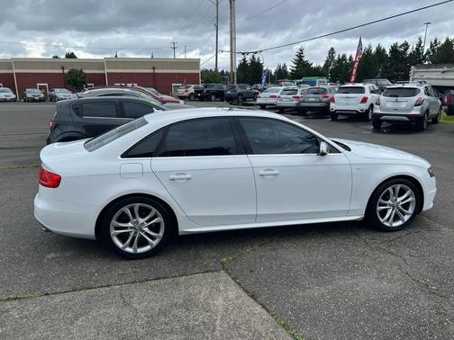 White 2012 Audi S4 3.0 Premium Plus
