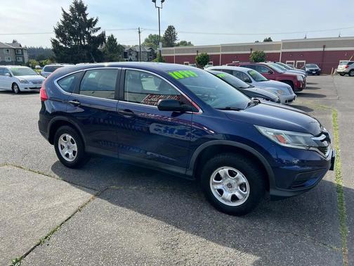 Blue 2015 Honda CR-V LX
