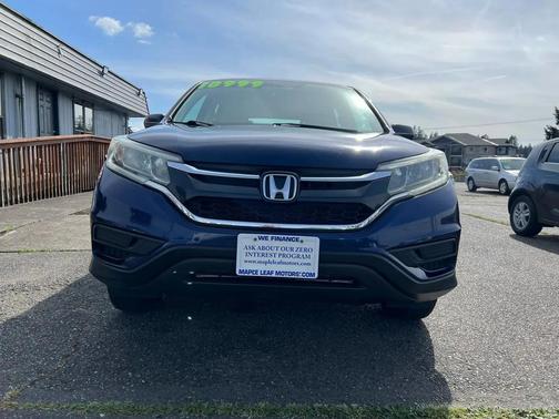 Blue 2015 Honda CR-V LX