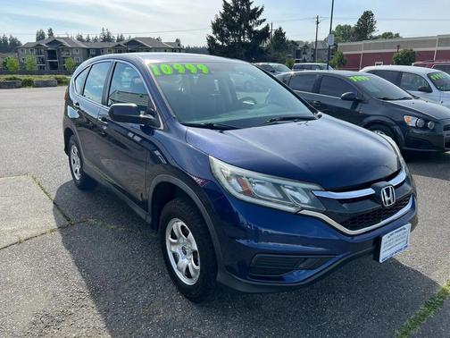 Blue 2015 Honda CR-V LX