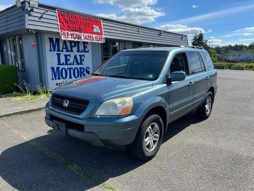 Blue 2005 Honda Pilot EX-L