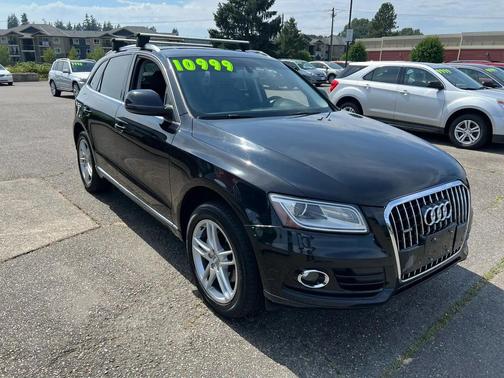Black 2014 Audi Q5 2.0T Premium Plus