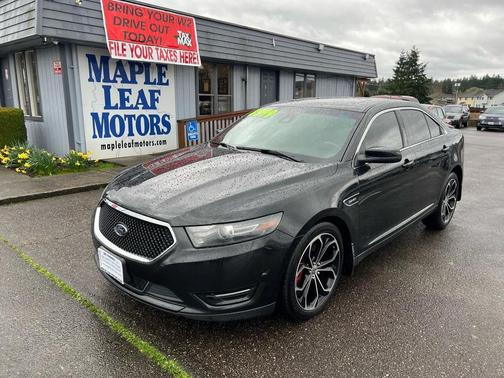 Black 2013 Ford Taurus SHO