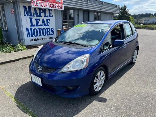 Blue 2011 Honda Fit Sport